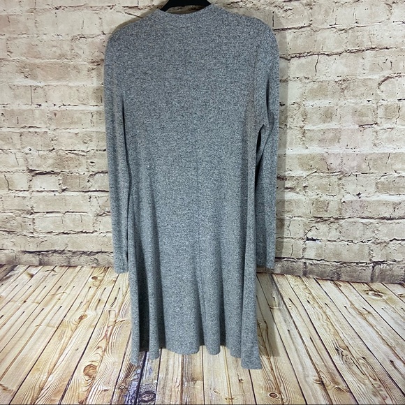 Potters Pot Gray long sleeve tunic top size small - Picture 3 of 4